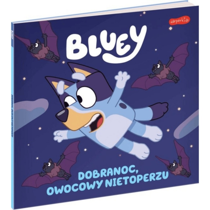 Bluey książka po polsku do czytania na dobranoc
